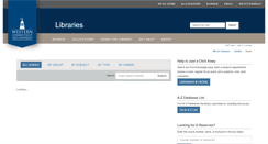 Desktop Screenshot of libguides.wcsu.edu